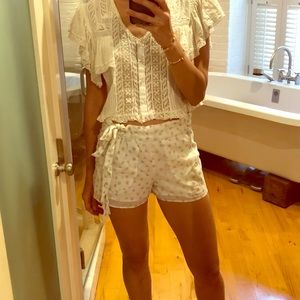 Robin drawstring shorts